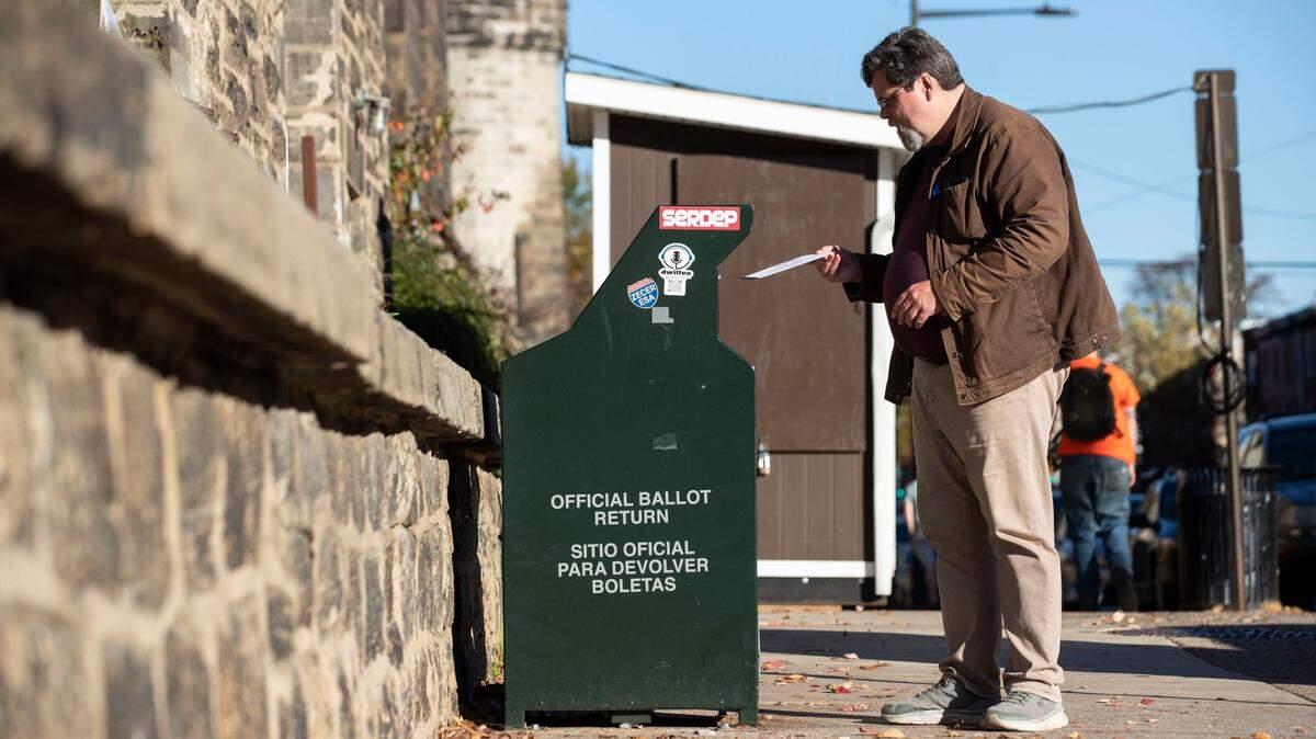 Only some Pennsylvania counties give voters the opportunity to use drop boxes to return mail ballots.