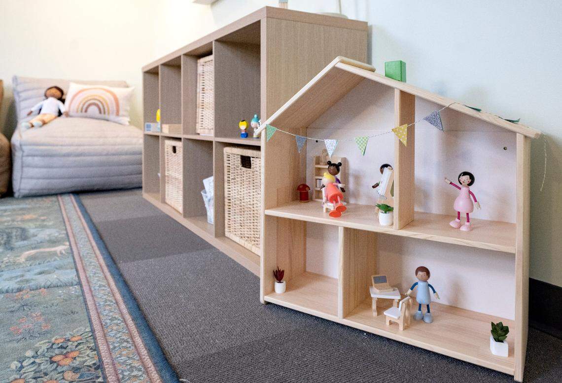 The new children’s room at the Centre County Courthouse on Monday, Nov. 20, 2023.