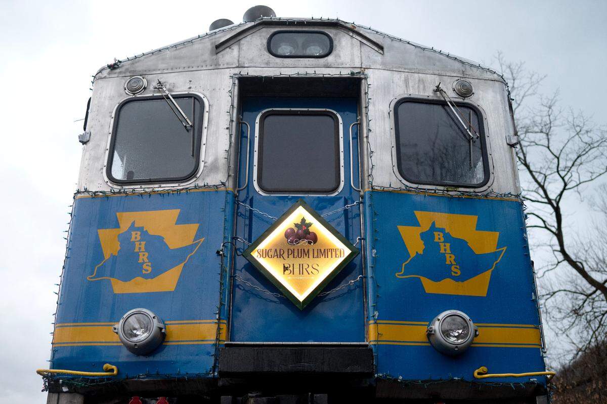 A train car used by the Bellefonte Historical Railroad Society on Wednesday, Dec. 11, 2024.