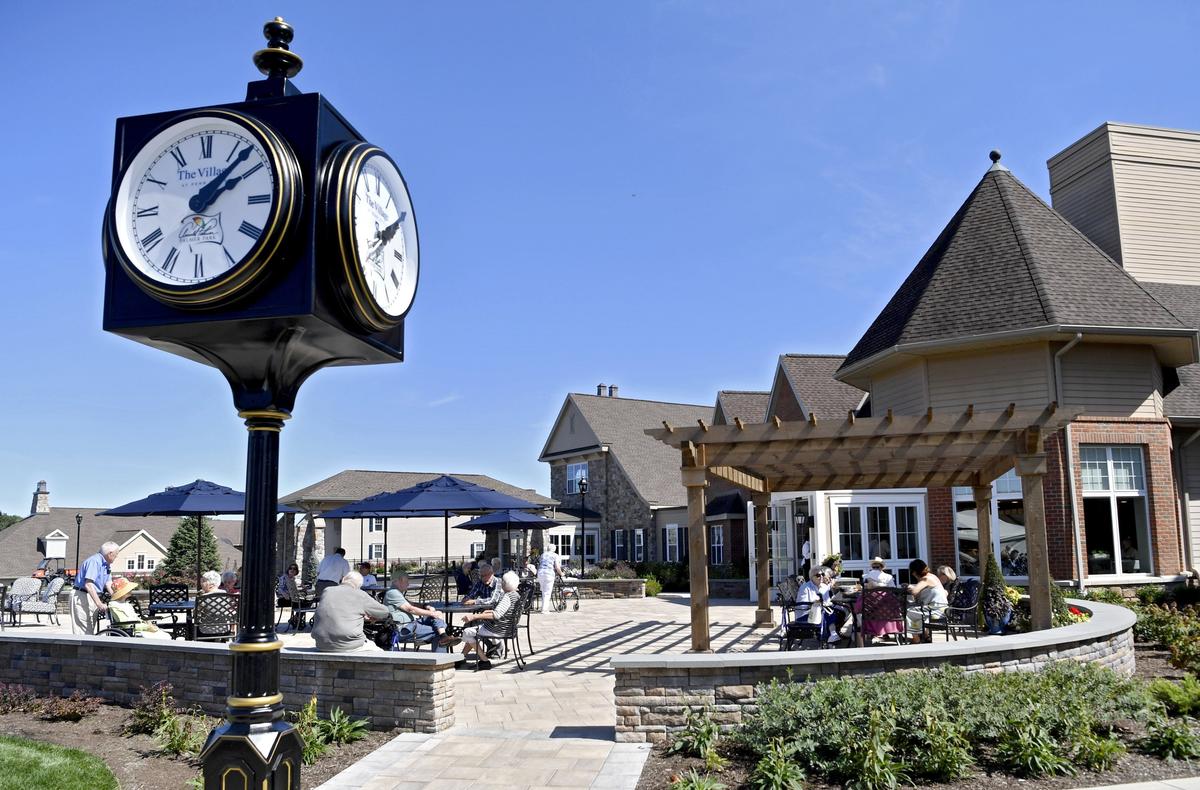 Palmer Park at The Village at Penn State on Sept. 17, 2019. Amid growing coronavirus concerns, the retirement community has increased security measures.