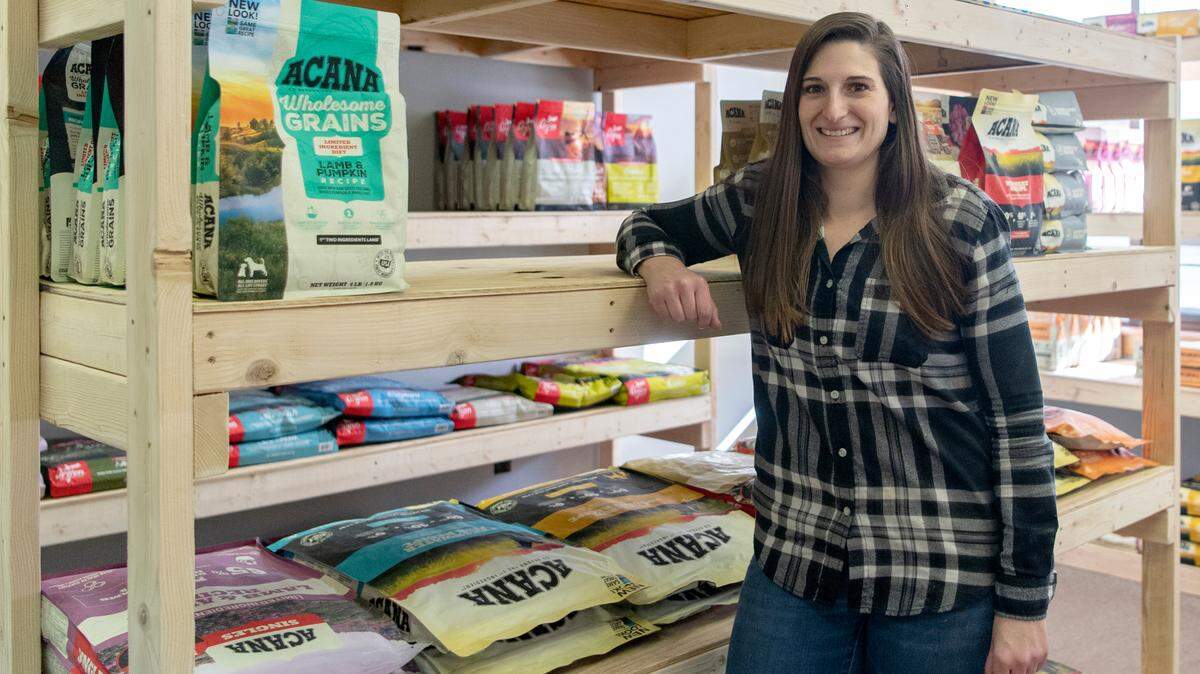 Sheena Kirkwood is opening Felicity’s Pet Supplies at Titan Energy Park in Bellefonte.