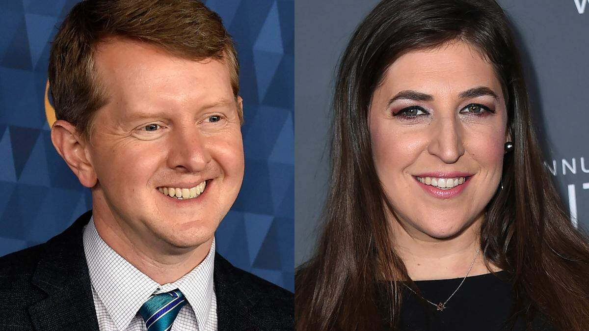 Ken Jennings and Mayim Bialik will continue as tag-team hosts of “Jeopardy!” through the rest of this season.