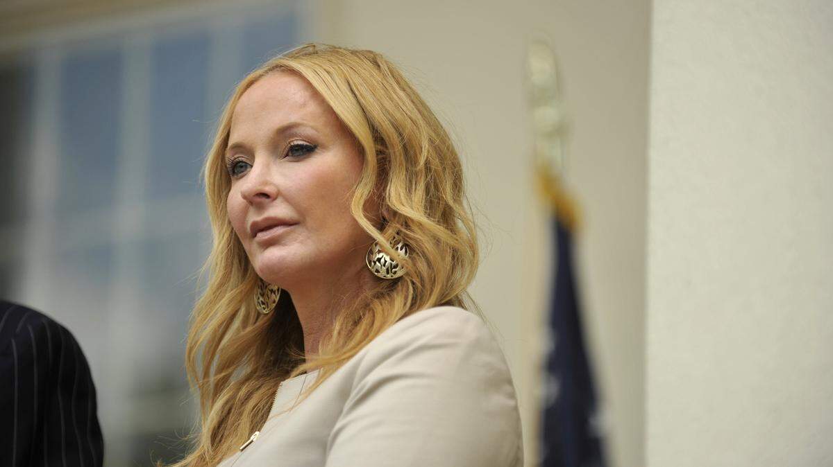 Former Centre County District Attorney Stacy Parks Miller, pictured in July 2015, has been in a legal dispute with her former paralegal for nearly a decade