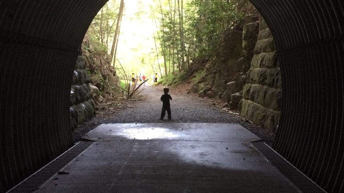 Explore Poe Paddy Tunnel and the surrounding area with Centred Outdoors