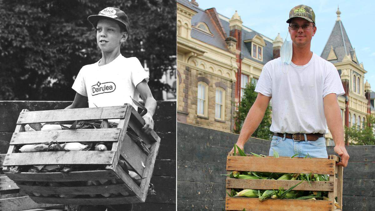 Mark Ardry of Ardry Farms, who has been attending the farmers market “on the diamond” in Bellefonte since he was a child, will retire from the market after this season.