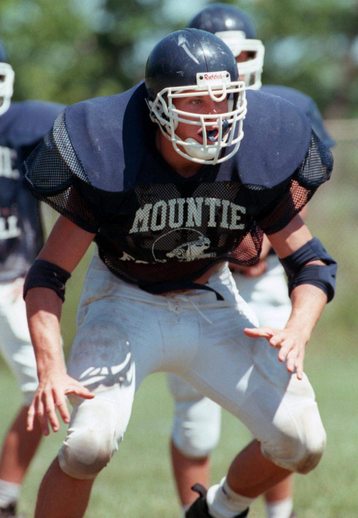 Philipsburg-Osceola returning letterman Jon Condo during practice on Monday, Aug. 16, 1999.