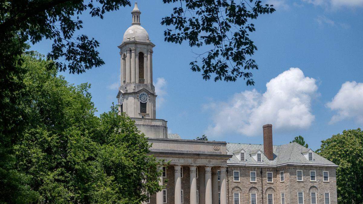Old Main on the Penn State University Park campus on Wednesday, July 20, 2022.