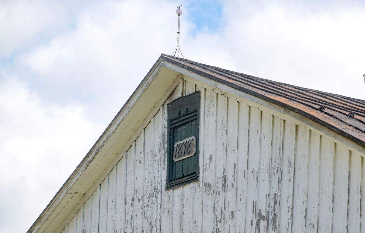 A date of 1818 seen on Kepler barn on Tuesday, May 28, 2024.