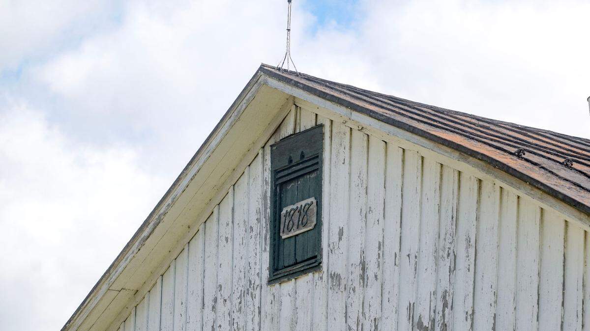 A date of 1818 seen on Kepler barn on Tuesday, May 28, 2024.