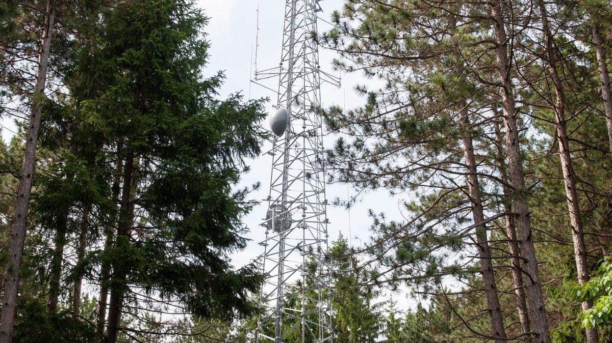 A county public safety tower in central Pennsylvania.