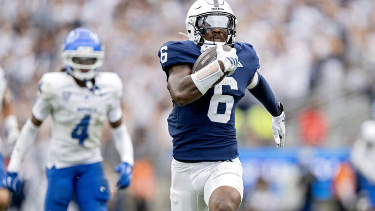 Penn State WR Koby Howard gets to the practice facility before coaches. How it’s paying off