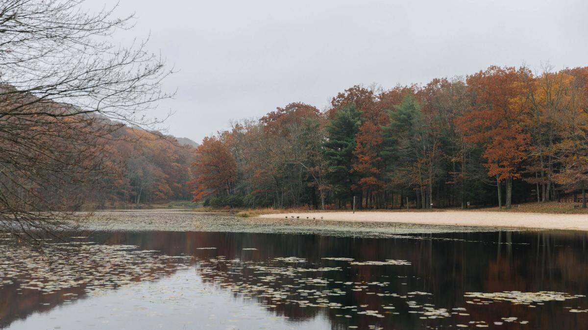 The lake at Black Moshannon State Park is pictured. Pennsylvania’s Office of Outdoor Recreation plans to form a business alliance and start an outdoor equity fund, but much of its strategy relies on local volunteers and outside help.