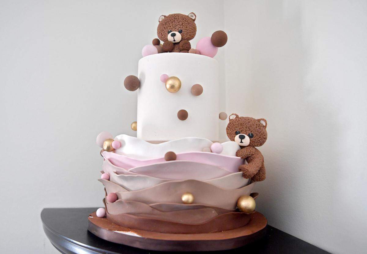 A display cake at Cakeshop by Tati in Pleasant Gap.  