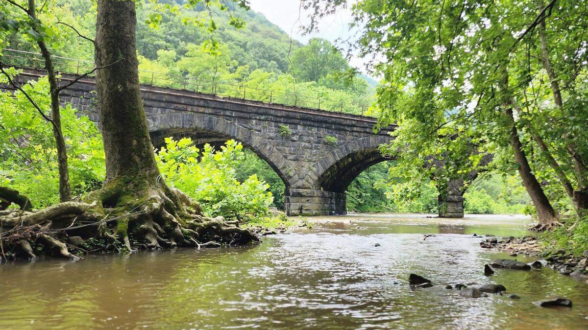 Little Juniata Natural Area is one of six natural areas in the Rothrock State Forest.