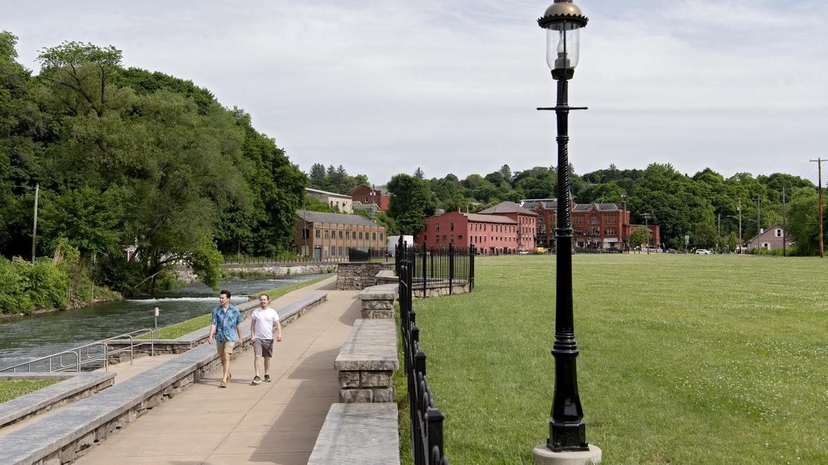 The Bellefonte Waterfront District on Friday, June 7, 2019.