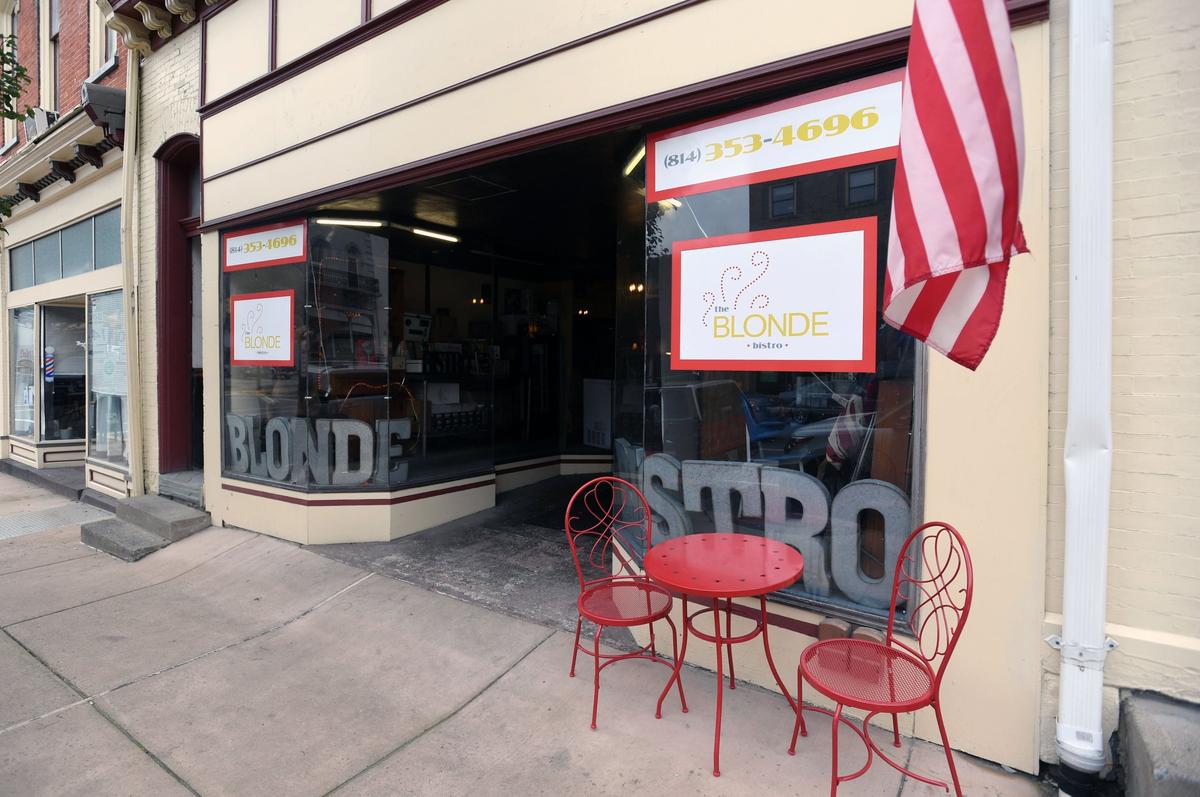 The Blonde Bistro is located at 135 S. Allegheny St. in Bellefonte.