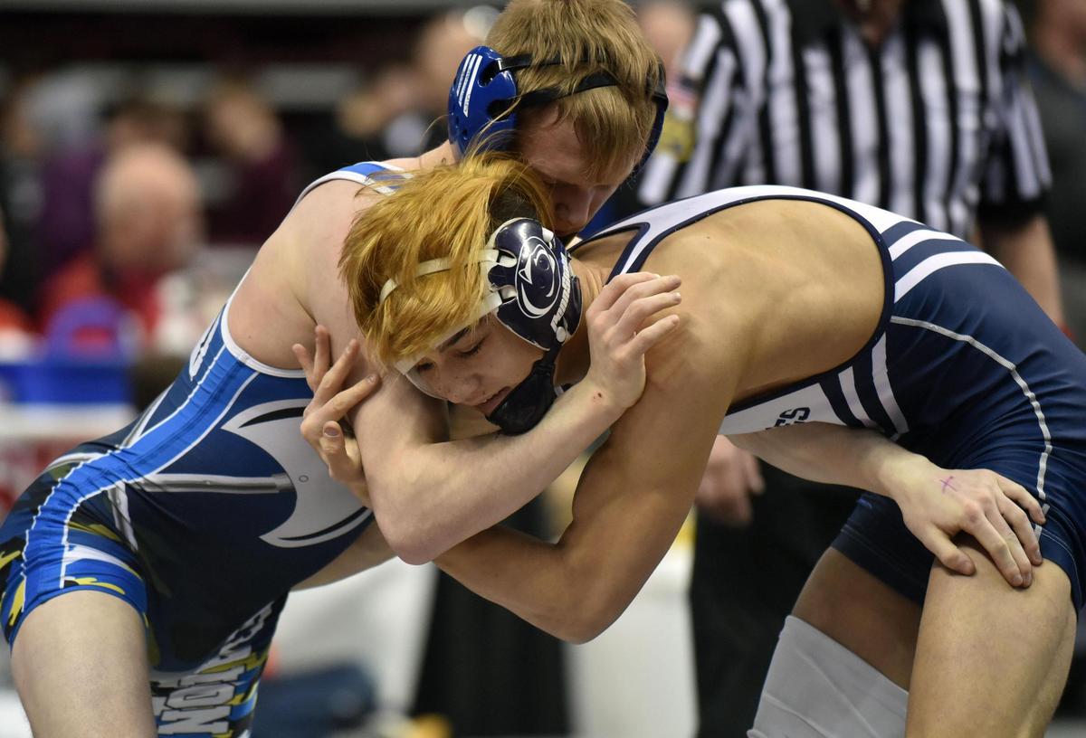Philipsburg-Osceola’s Chase Chapman, right, is one of two state qualifiers that the Mounties had last year. Chapman returns along with Hunter Weitoish, who was the other qualifier.