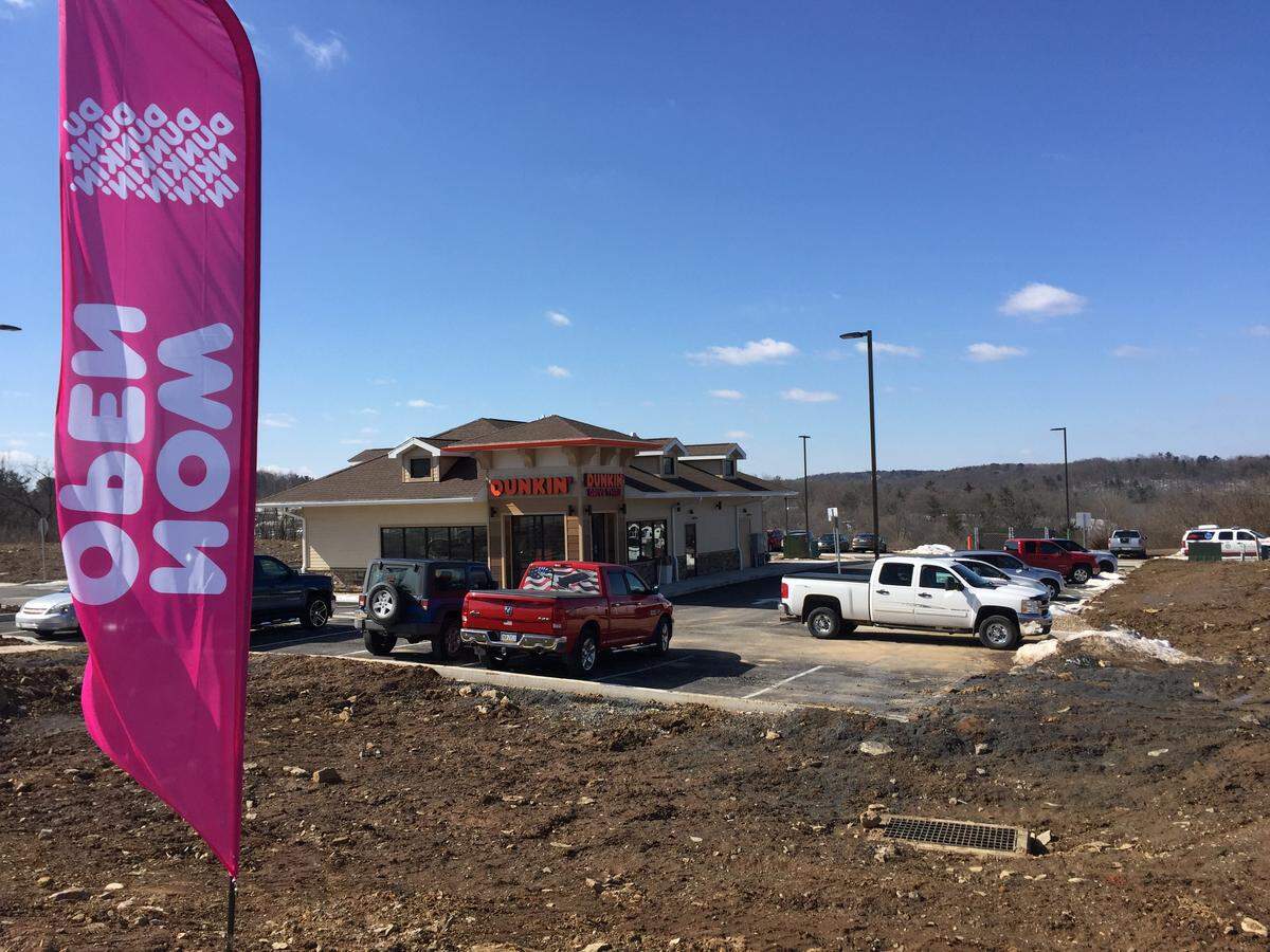 Dunkin’ opened its Benner Pike location this year.