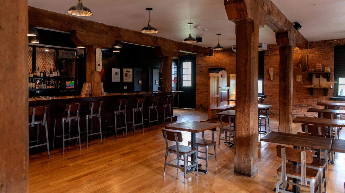 Creekside at the Gamble Mill is now open under limited hours.