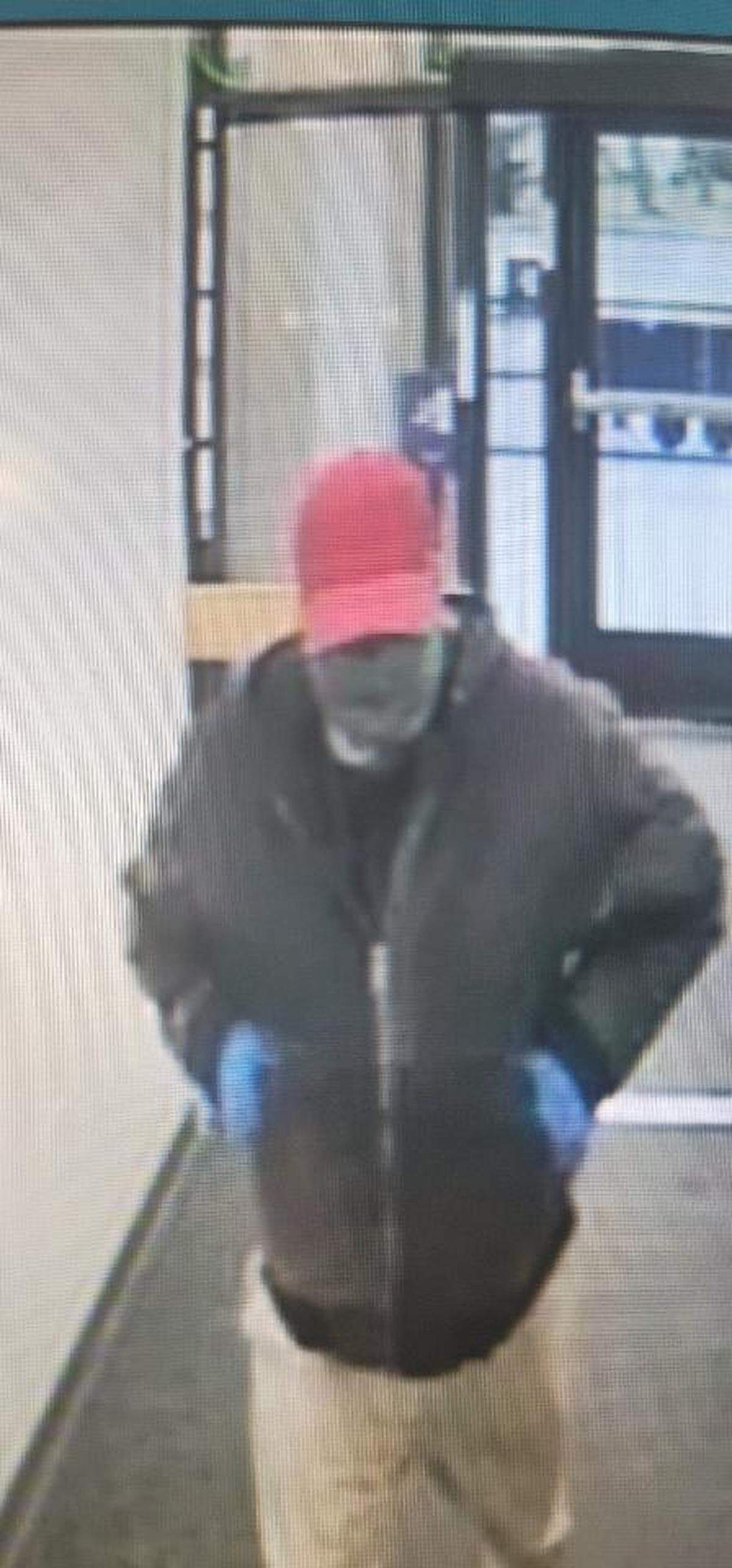 Ferguson Township police are looking for a man in connection with a reported armed robbery at PNC Bank, 1408 N. Atherton St.