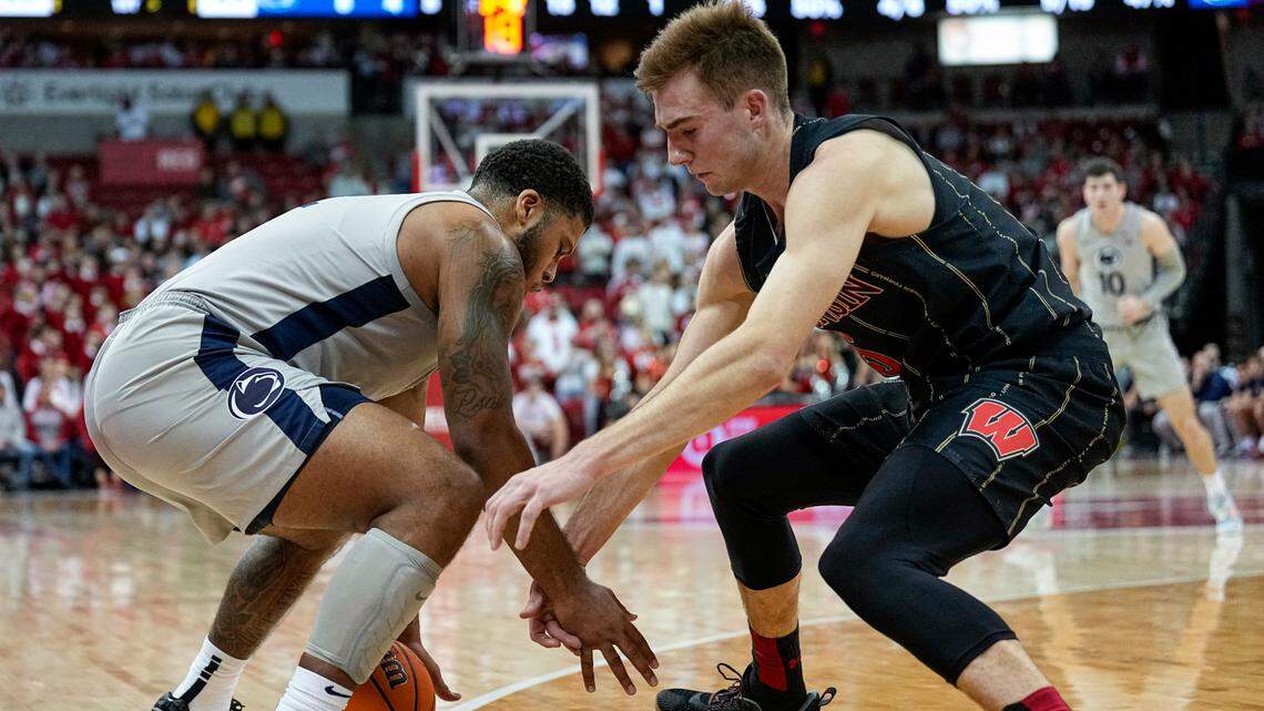 Penn State basketball stumbles at Wisconsin, 63-60, after blowout win over Indiana