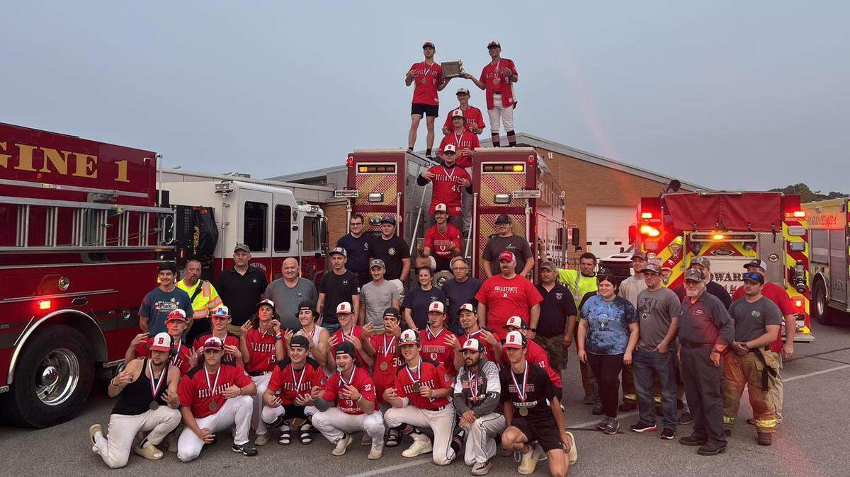 The Bellefonte baseball team won the District 6 Championship on Tuesday, May 23, 2023.