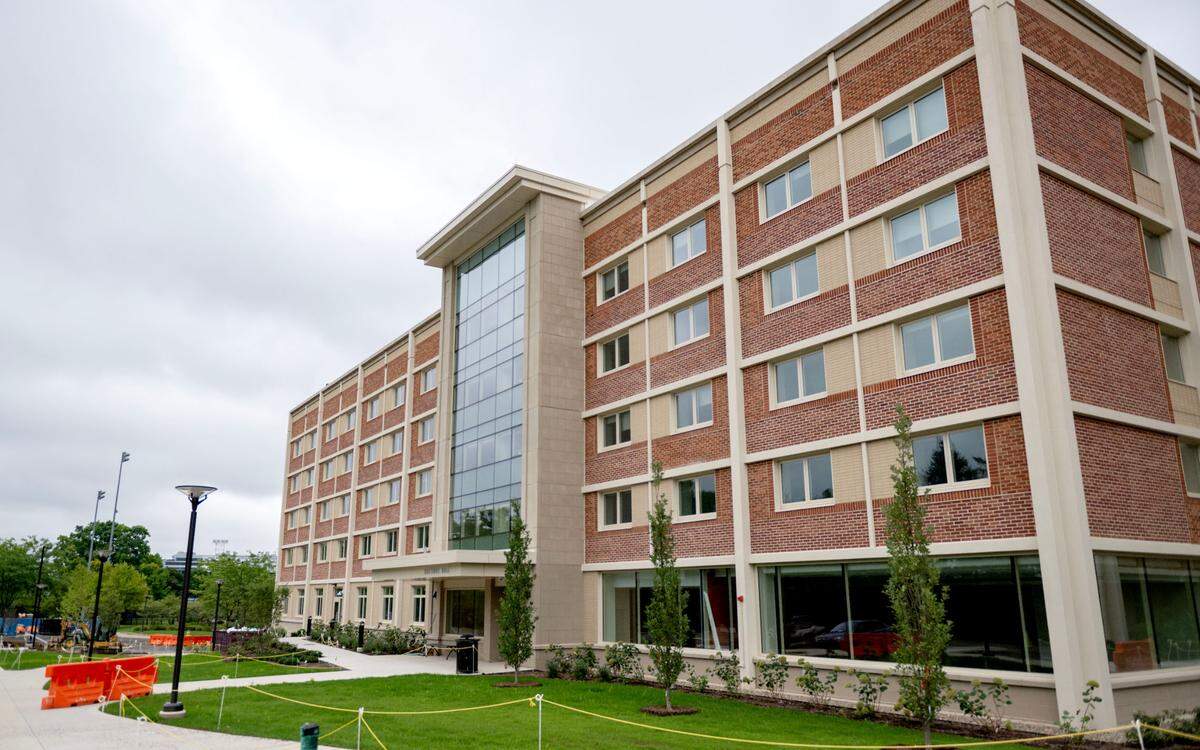 Hastings Hall in the dorms on the Penn State campus on Thursday, Aug. 8, 2024.