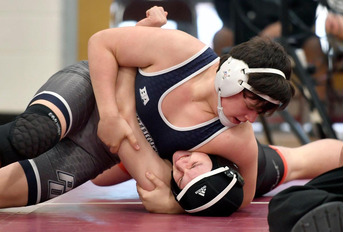 Philipsburg-Osceola’s Parker Moore is heading to his first PIAA Championships and is one of three heading for the Mounties.
