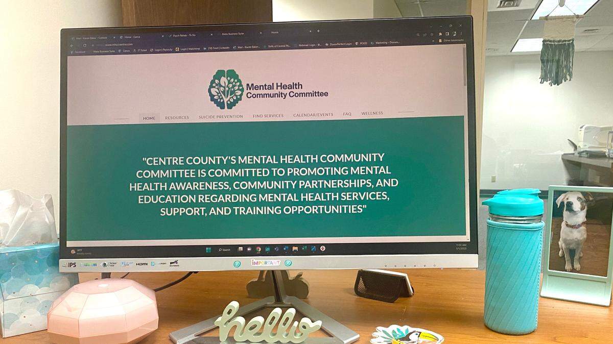 The website MHCCCentre.com includes a directory of mental health and wellness services available in Centre County, answers to frequently asked questions about mental health, links to crisis resources and more.