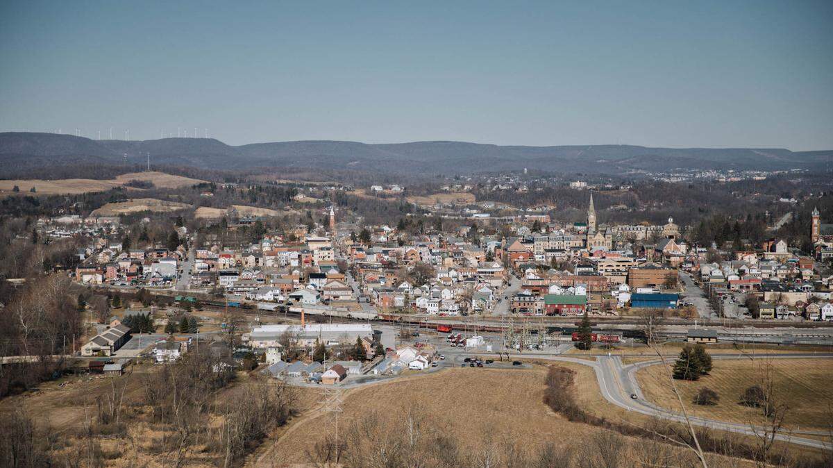 A view of Hollidaysburg in Blair County is pictured.