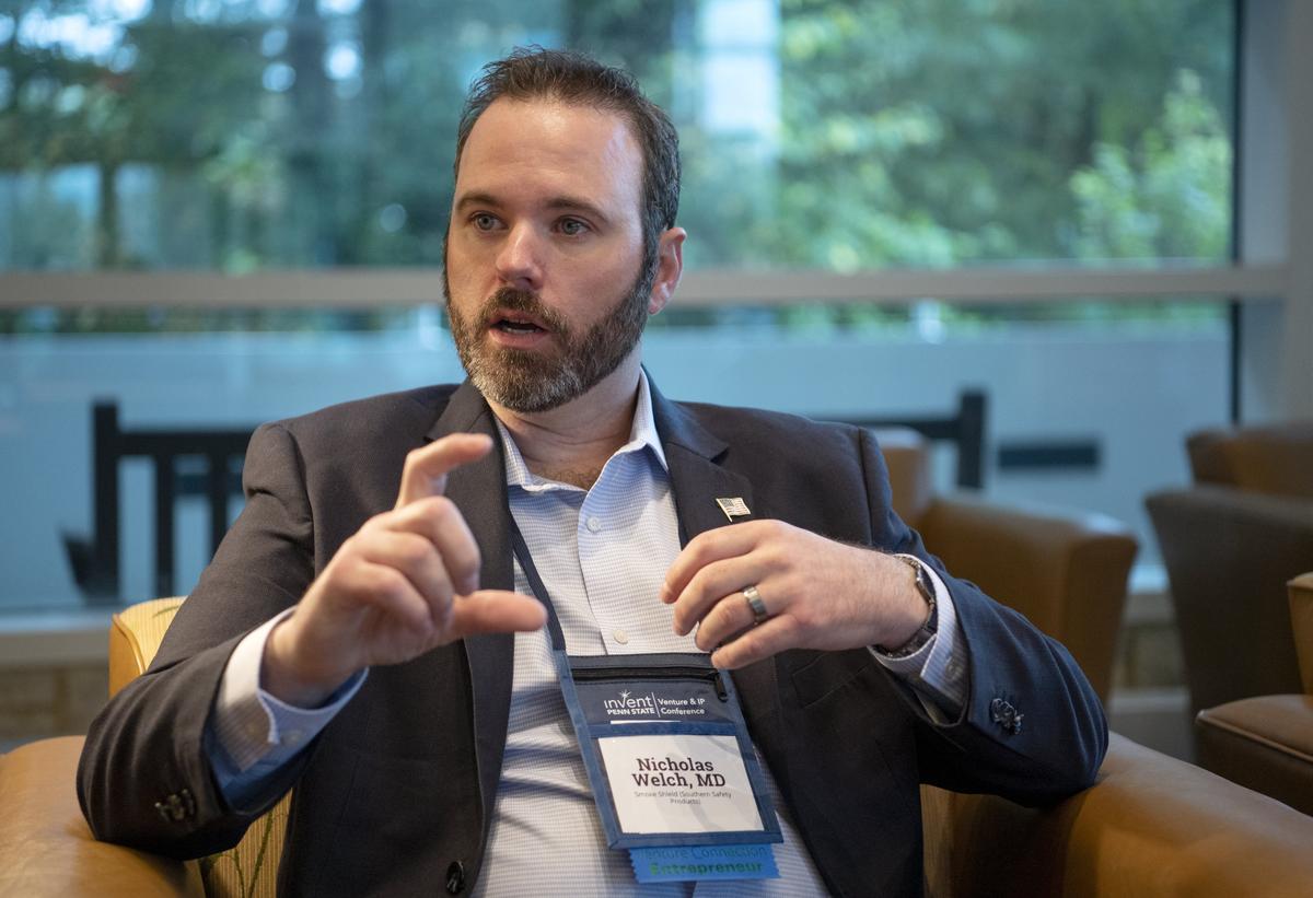 Nicholas Welch, CEO of Southern Safety Products LLC, talks about his product and about going through the Happy Valley LaunchBox FastTrack program.