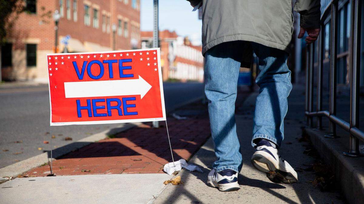 Pennsylvania voters take to the polls in Harrisburg on Election Day, Nov. 8, 2022.