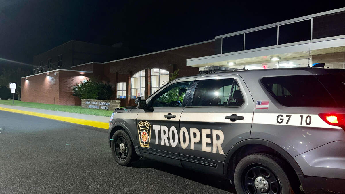 Pennsylvania State Police were called to Penns Valley’s school board work session on Sept. 1 after several members of the public refused to comply with the district’s universal masking requirement.