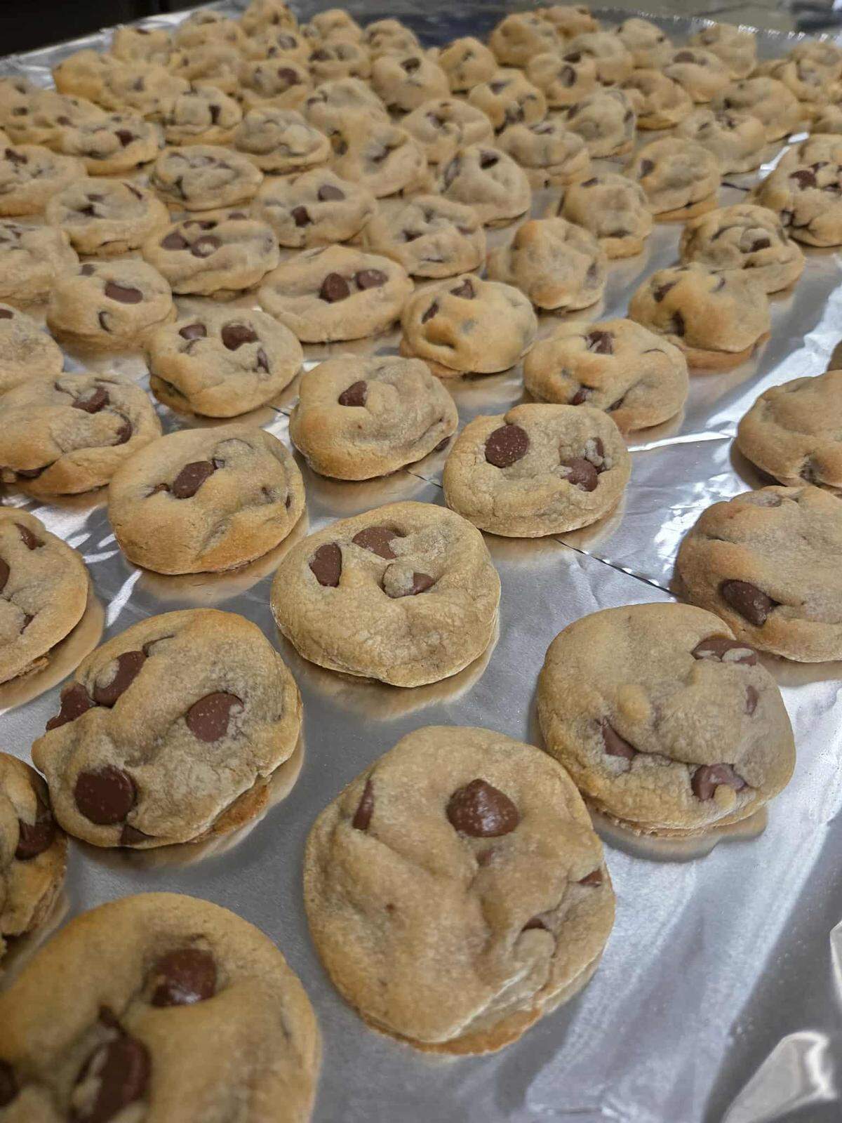 Chocolate chip cookies from Comfort Cravings are pictured.