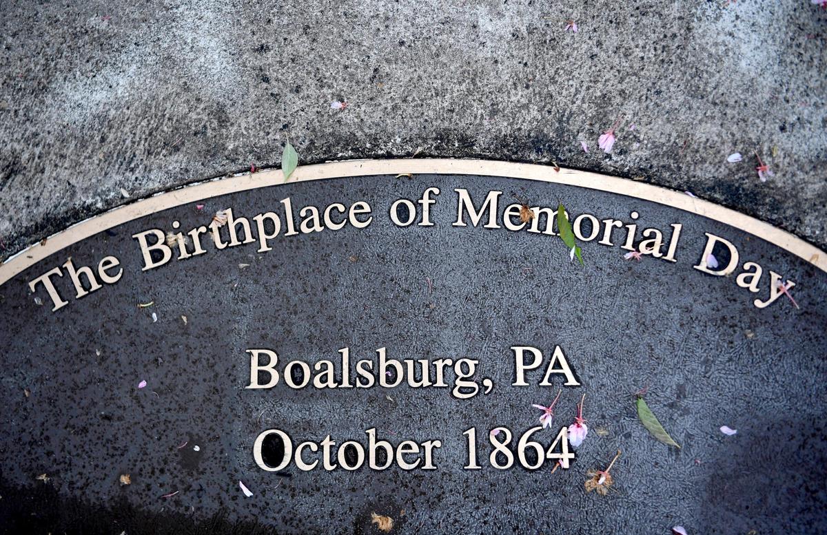 Boalsburg stakes a claim as the “Birthplace of Memorial Day.”