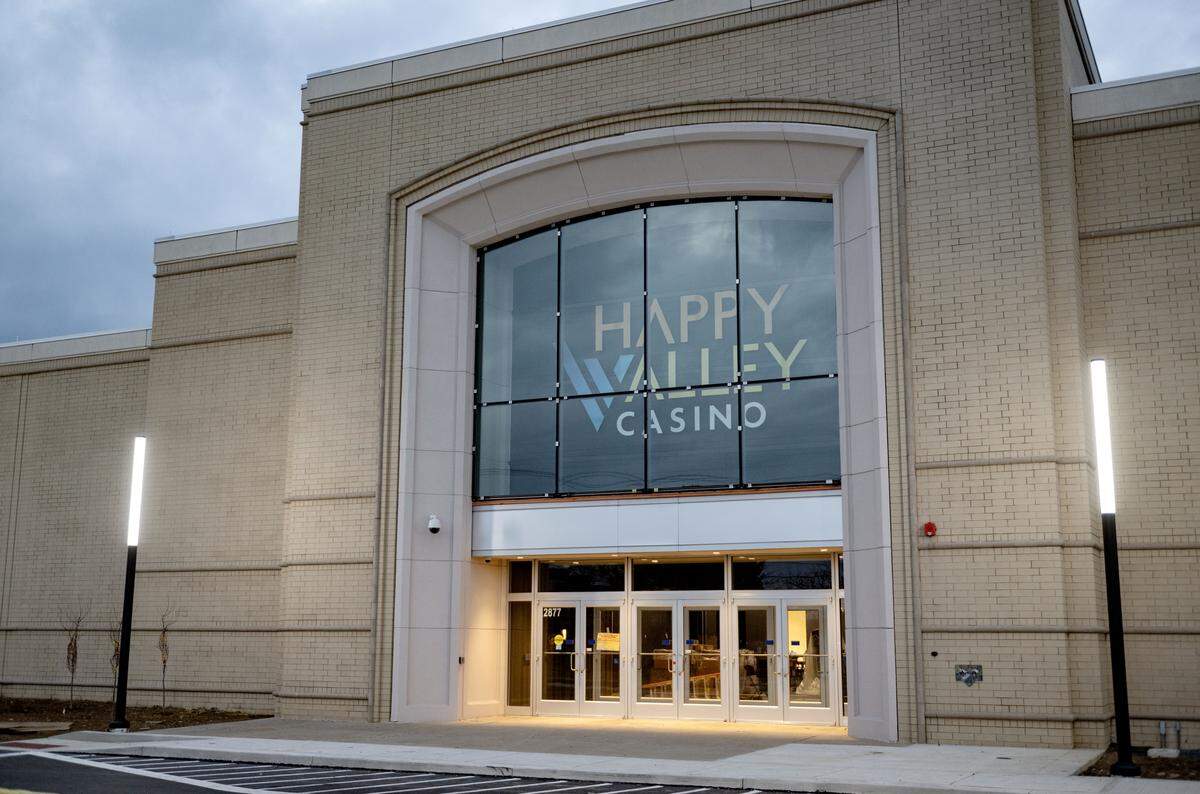 Happy Valley Casino at the Nittany Mall on March 19, 2026.