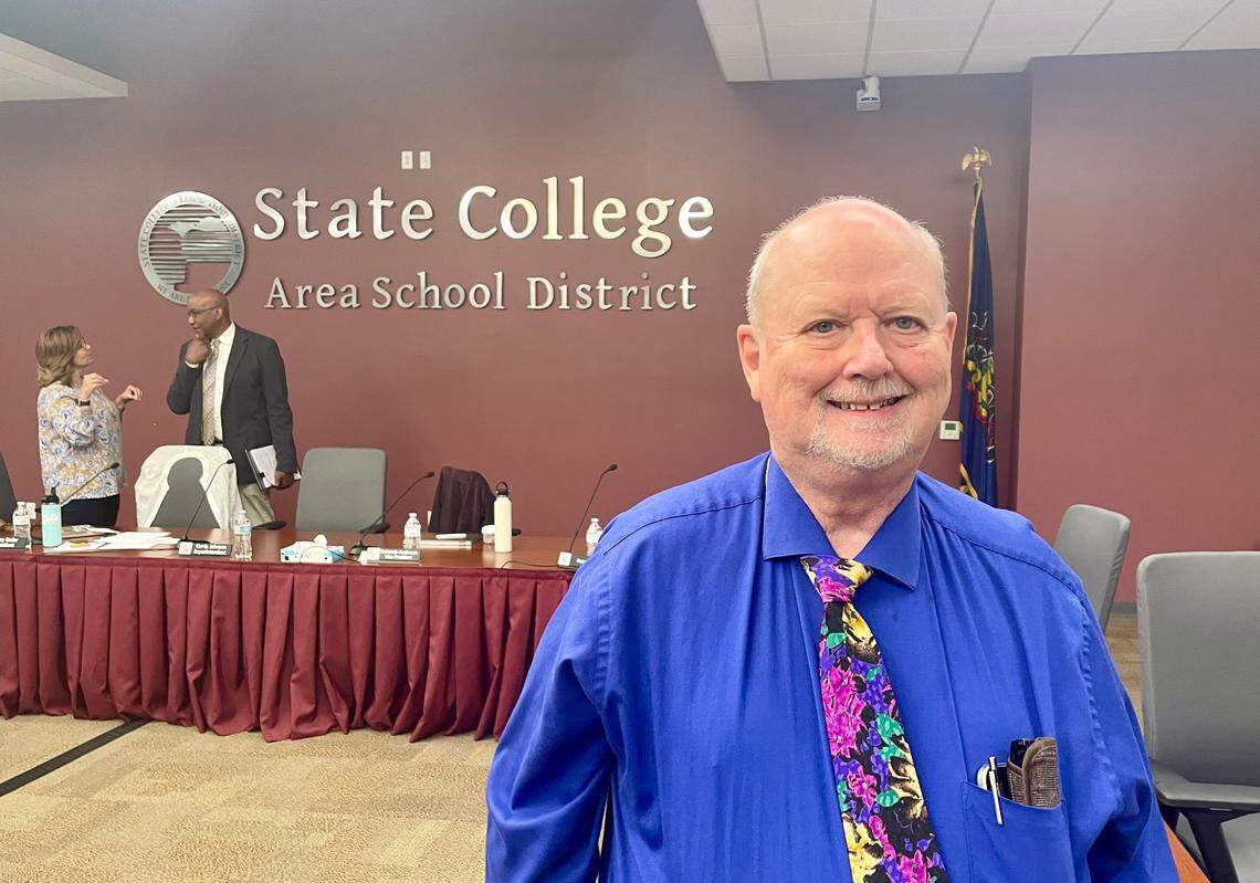 Jesse Barlow, a former Penn State professor and State College borough council member, will fill a vacant seat on the State College Area School District board of directors until early November.