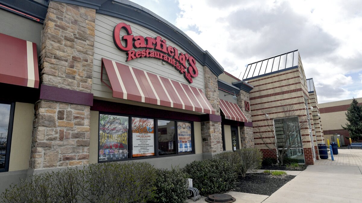 Garfield's at the Nittany Mall is closing.