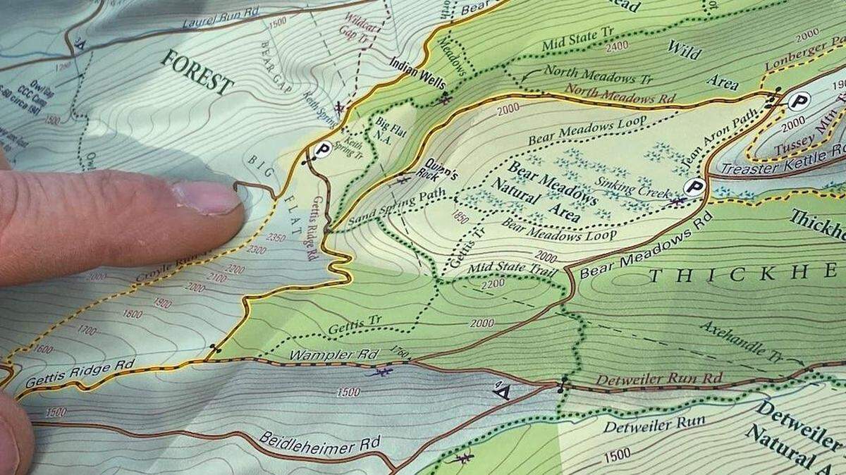 Purple Lizard Maps highlight the area’s outdoor recreation assets.