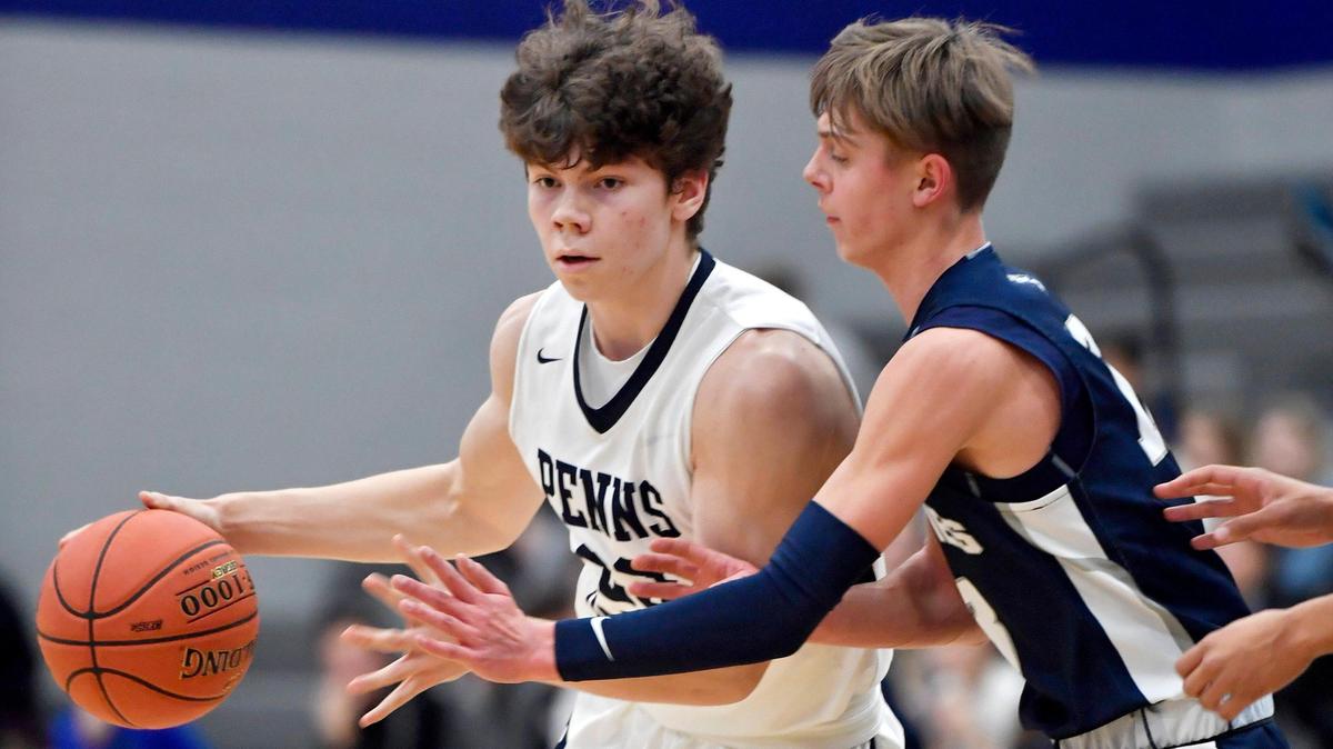 Penns Valley’s Zach Braucht, seen here last month, scored 22 points against Bellefonte in a 51-49 win, helping to give the Ram two wins on the week.