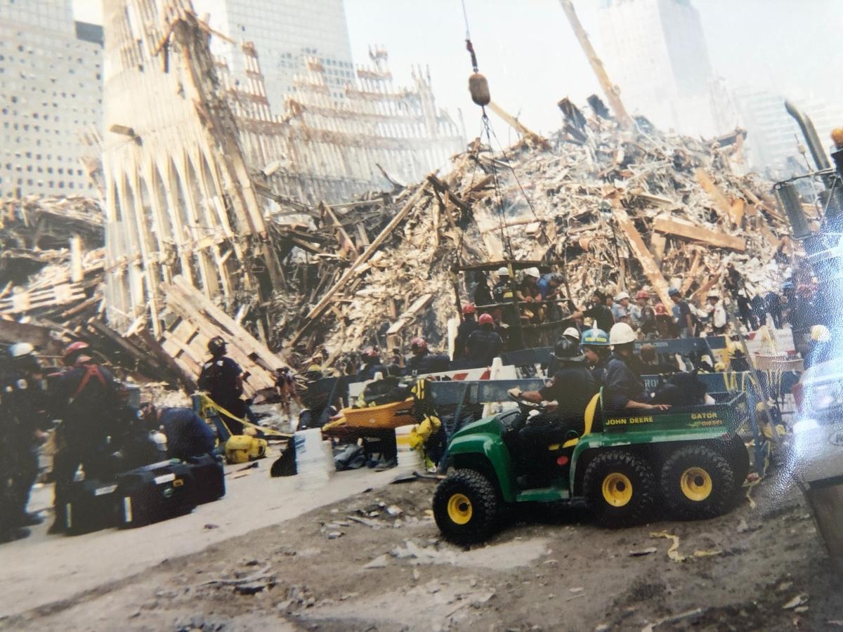 State College resident John Corr spent 10 days at Ground Zero after 9/11 as a volunteer.