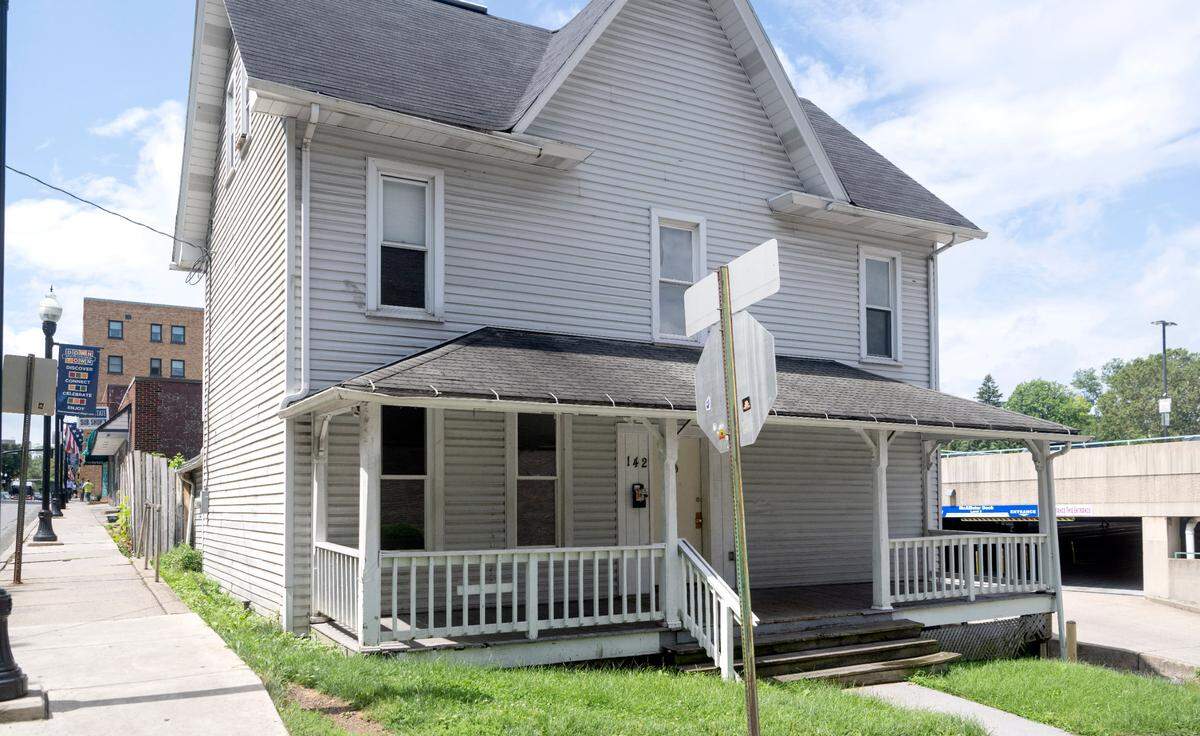 A house at 142 McAllister Street is among parcels State College Borough Council has moved forward with acquiring via eminent domain.