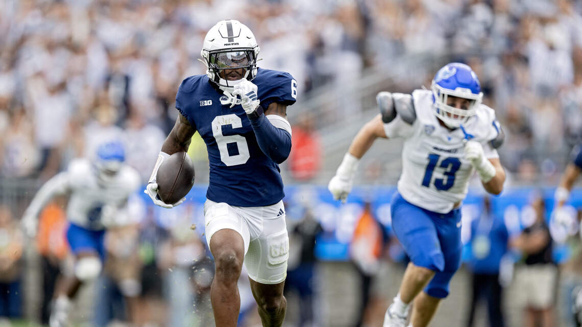 Penn State wide receiver Koby Howard out for ‘extended period of time,’ Campbell says