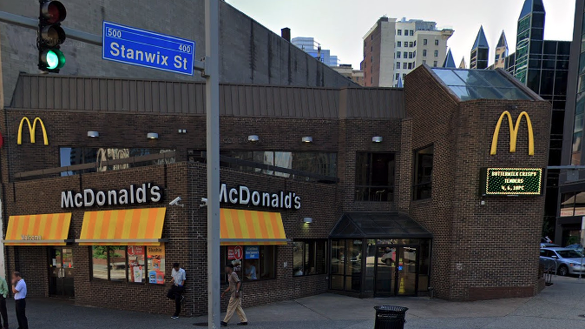 A 12-year-old boy was stabbed at a Pittsburgh McDonald’s, police say.