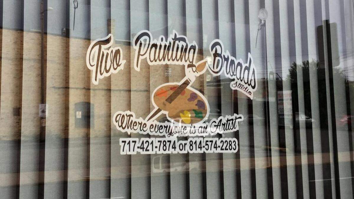 Longtime friends and co-owners Corie Hartsock and Jody Gunter recently opened the Painting Broads studio in Philipsburg. 
