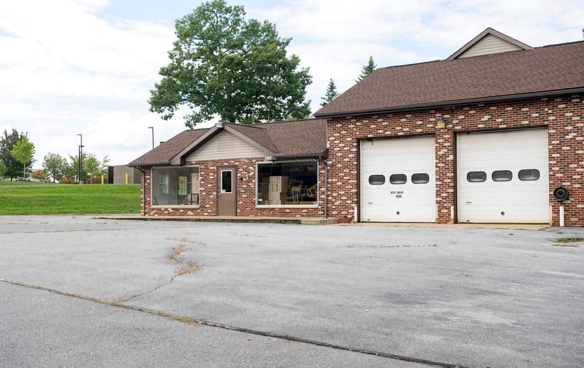 A former garage at 1869 North Atherton Street has a development proposal.