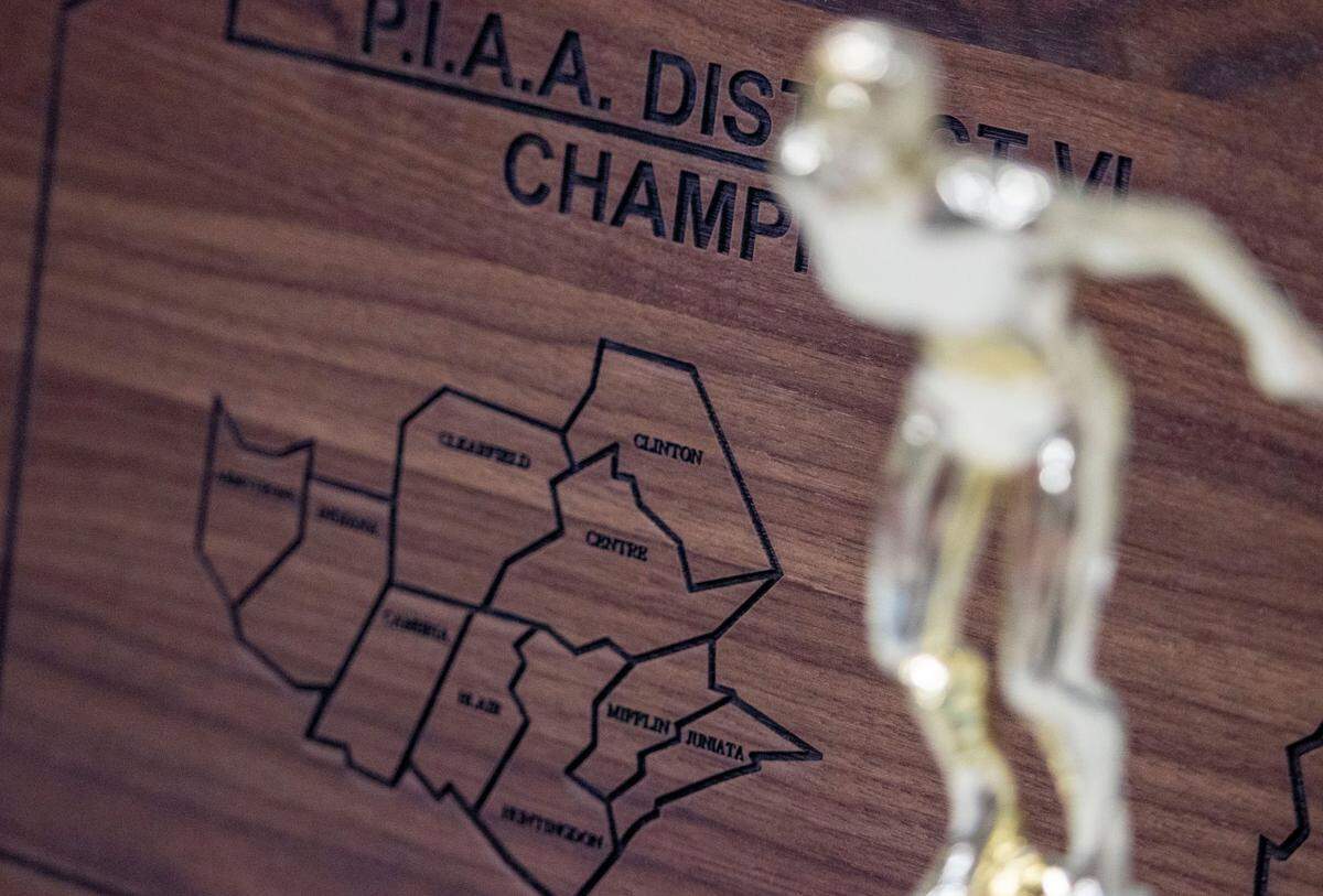 High school Swim and Dive Teams from Central Pennsylvania compete for the District Six trophies at the PIAA Swimming and Diving 2023 District 6 Championship at the McCoy Natatorium on Saturday, Mar. 4, 2023, in University Park, Pa.