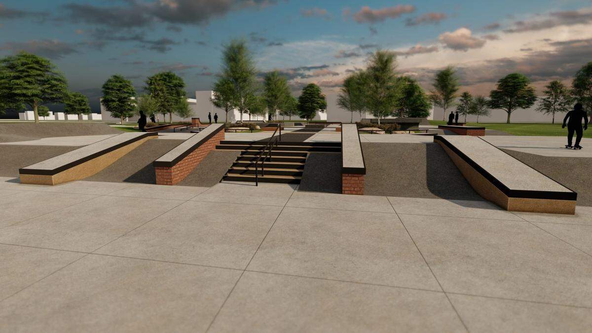 A rendering of the final design of part of High Point Sports Park in State College.