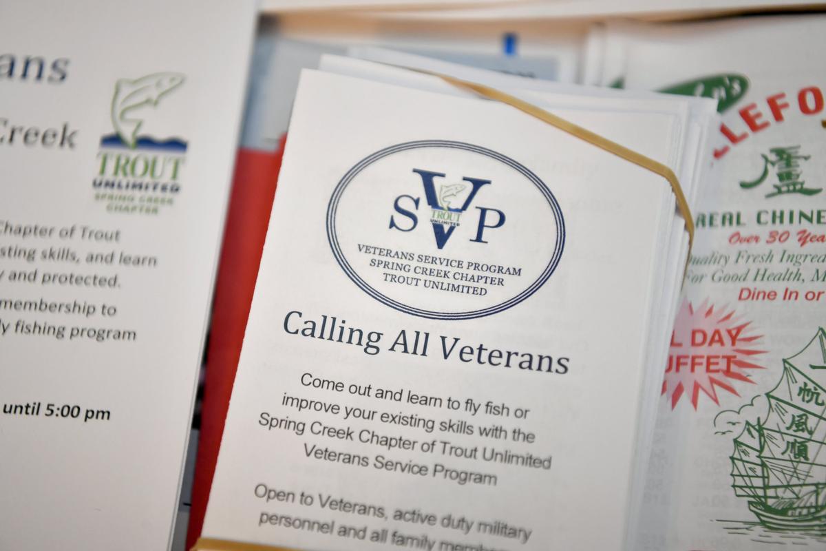 The Trout Unlimited Spring Creek Chapter’s Veterans Service Program provides free resources and fly-fishing instruction to veterans and their families in Centre County.
