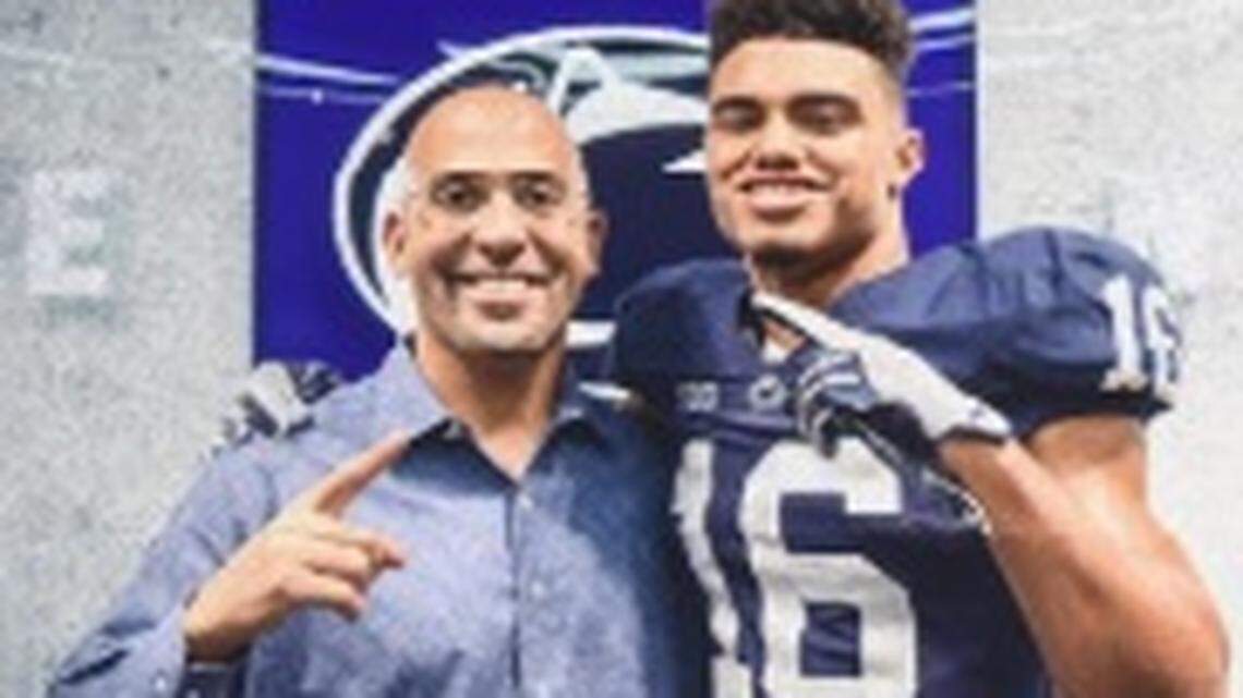 Four-star tight end Brenton Strange announced on Twitter that he has committed to the Penn State Nittany Lions.